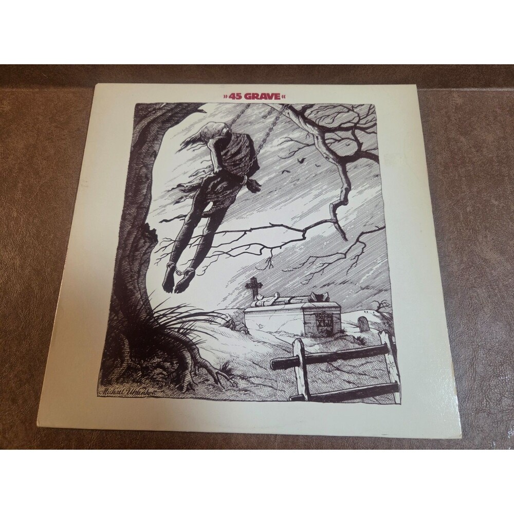 45 GRAVE - PHANTOMS 12" EP (ENIGMA, 1983) PUNK GOTH ROCK HORROR ROCK